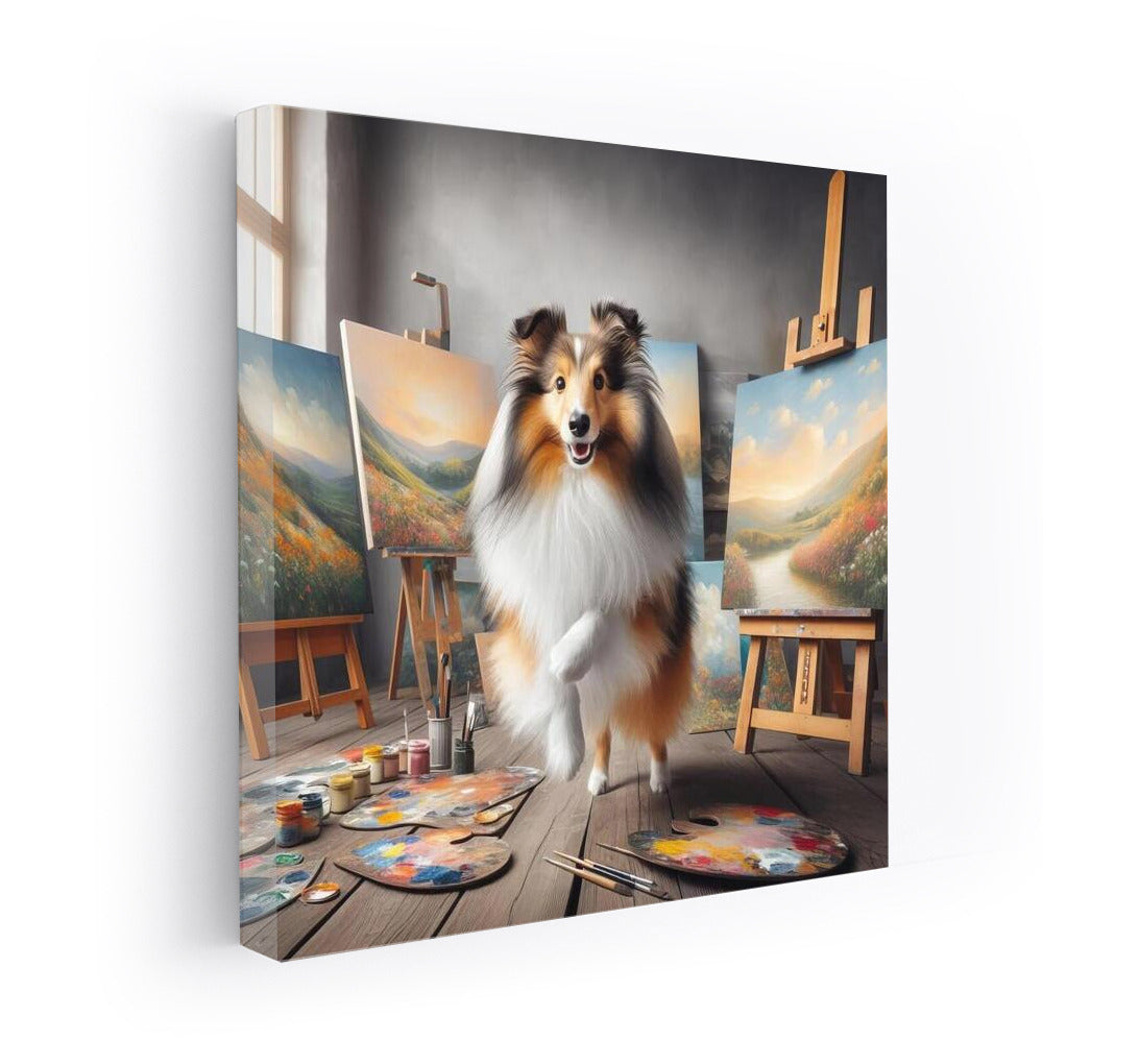 The Magical Sheltie: Leap Through Art