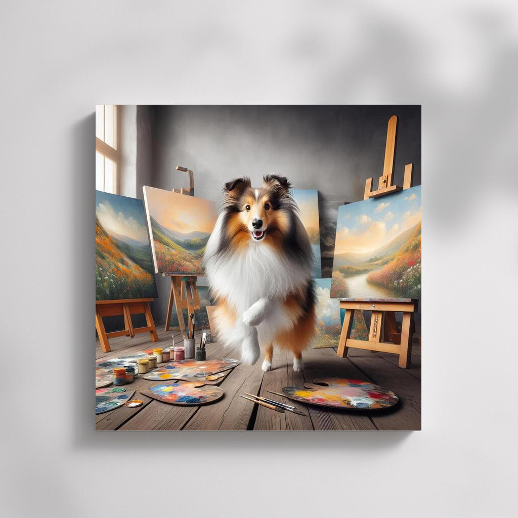 The Magical Sheltie: Leap Through Art