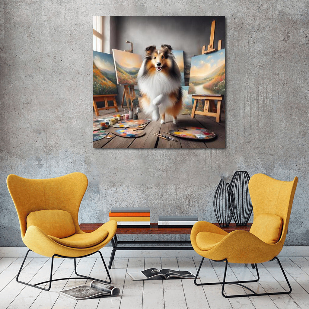 The Magical Sheltie: Leap Through Art