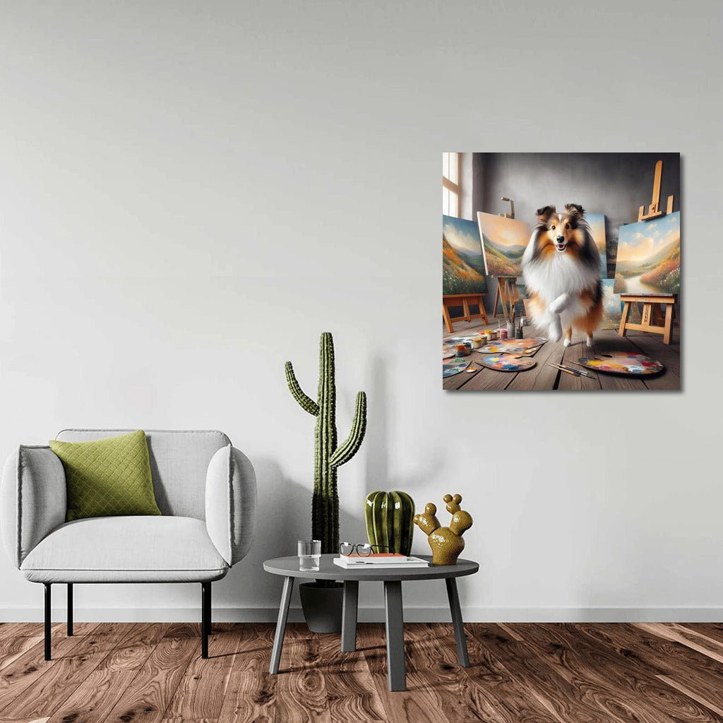 The Magical Sheltie: Leap Through Art