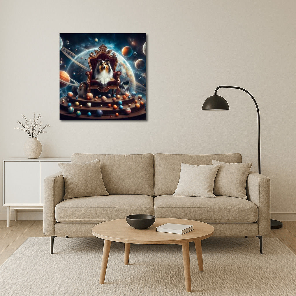 Sheltie the Cosmocrat: The Lord of the Planets on the Galactic Throne