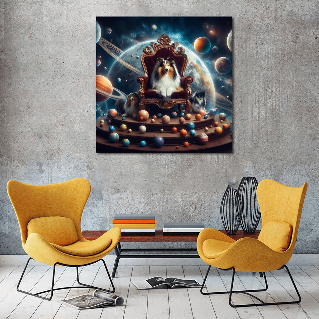 Sheltie the Cosmocrat: The Lord of the Planets on the Galactic Throne