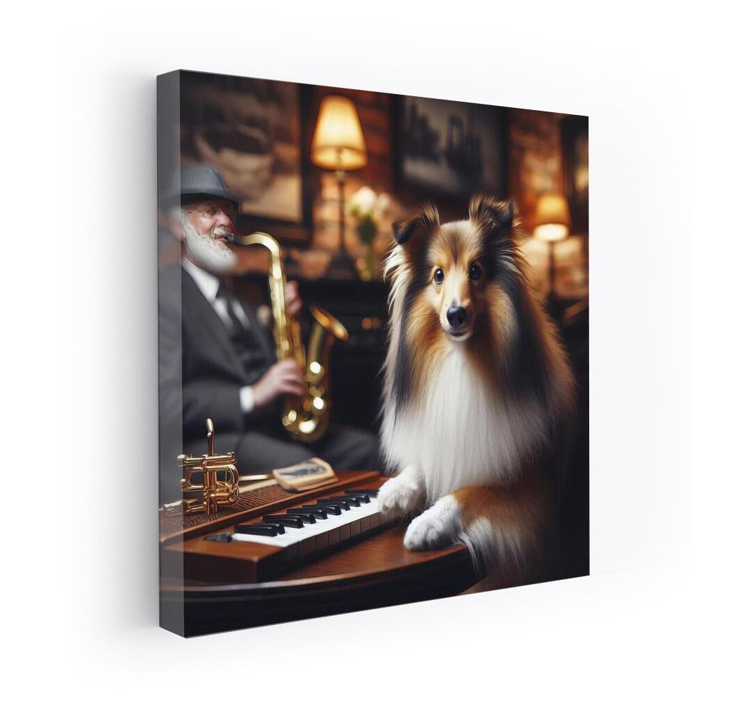 Jazz Soloist: Sheltie in the Club