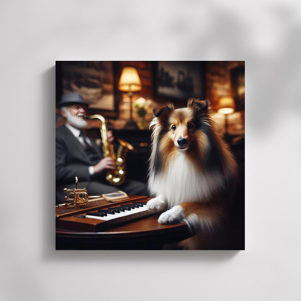 Jazz Soloist: Sheltie in the Club