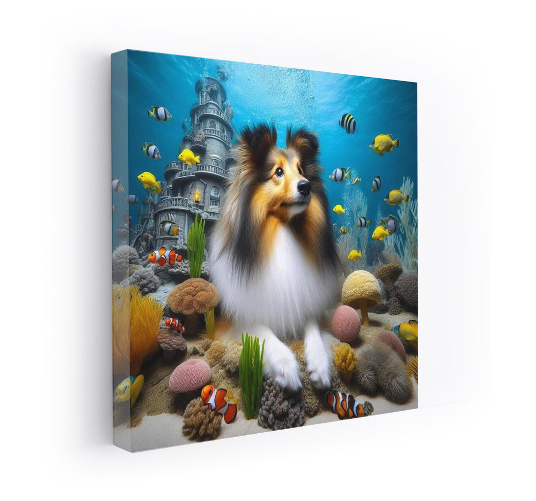Shelties in the Underwater Kingdom: The Magical World of the Shetland Sheepdog