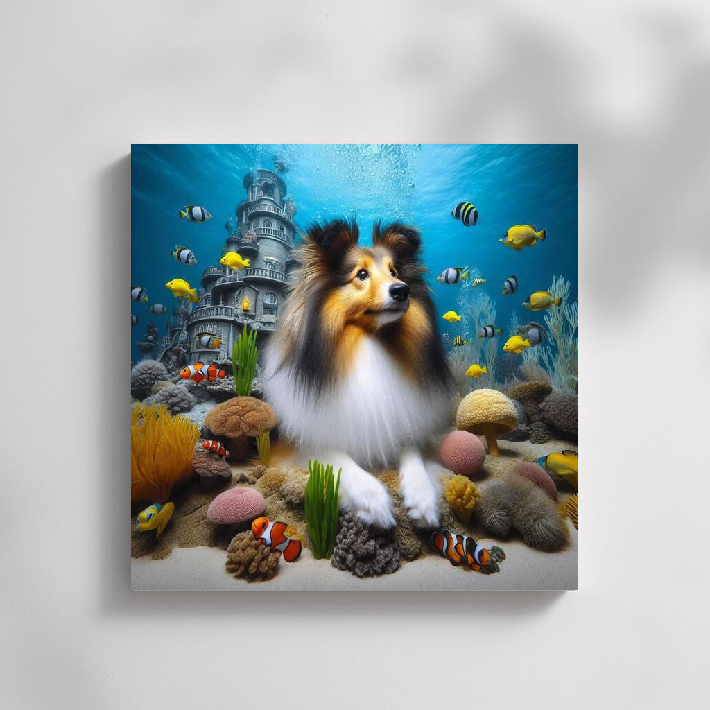 Shelties in the Underwater Kingdom: The Magical World of the Shetland Sheepdog
