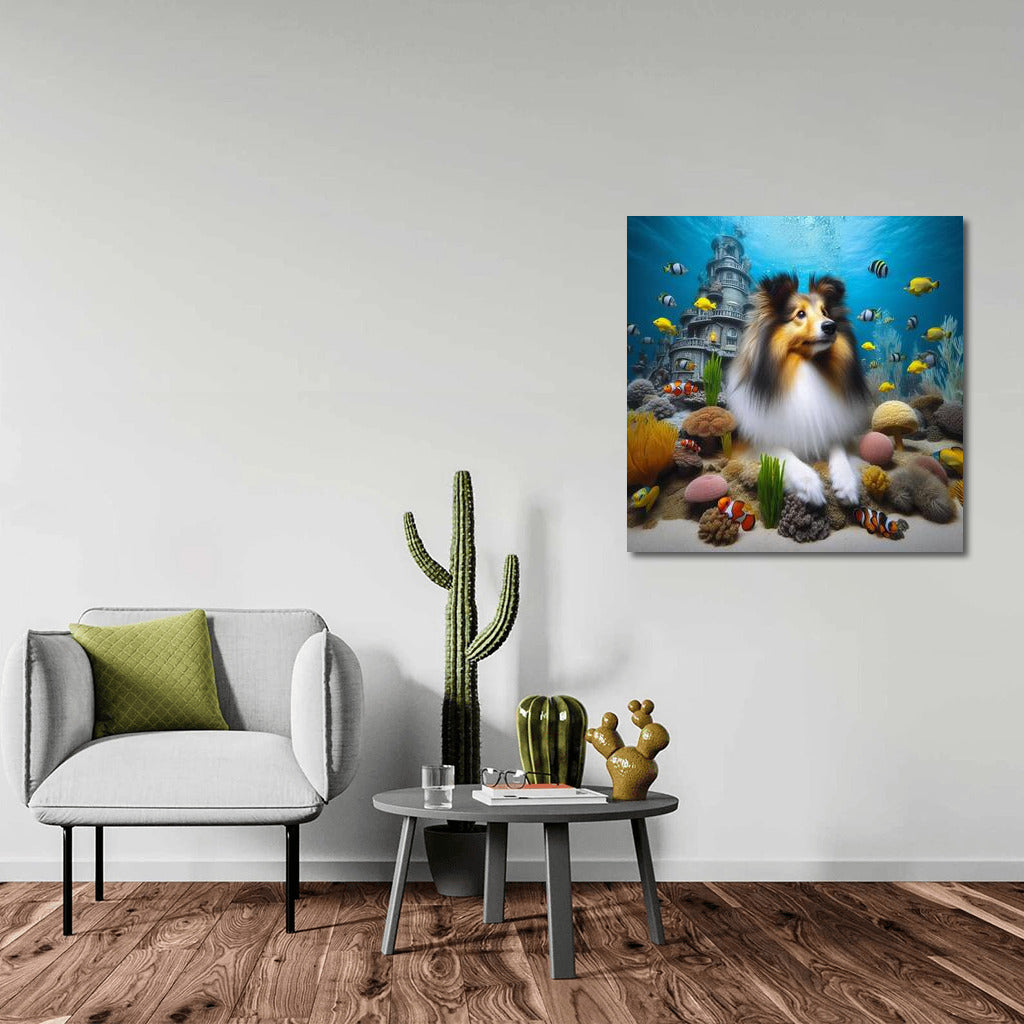 Shelties in the Underwater Kingdom: The Magical World of the Shetland Sheepdog