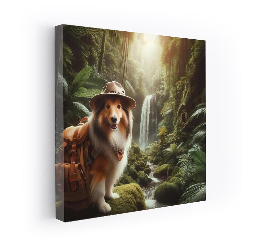 Sheltie Explorer: A Jungle Adventure for Nature Lovers