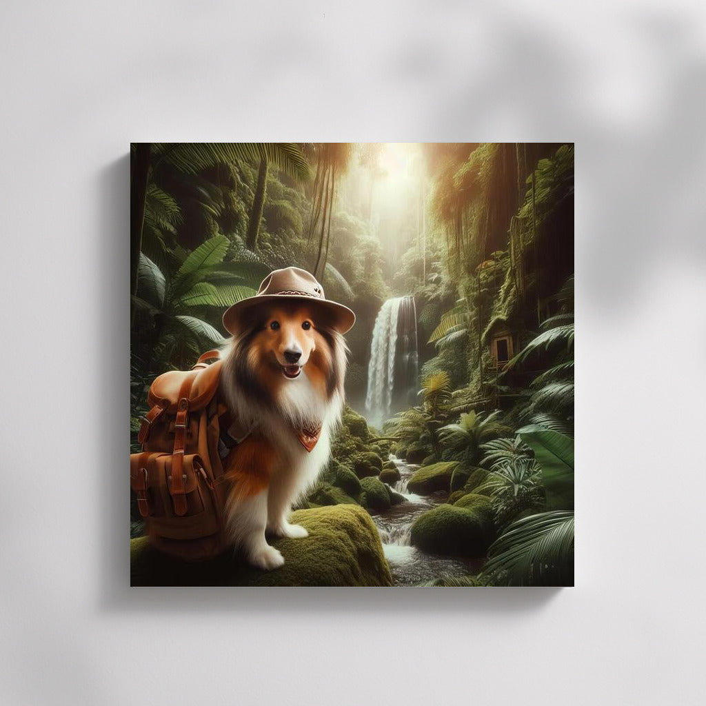 Sheltie Explorer: A Jungle Adventure for Nature Lovers