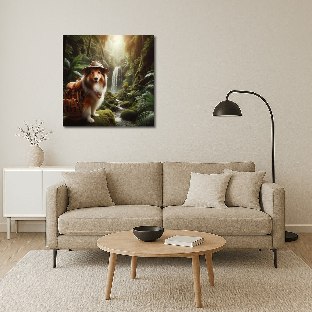 Sheltie Explorer: A Jungle Adventure for Nature Lovers