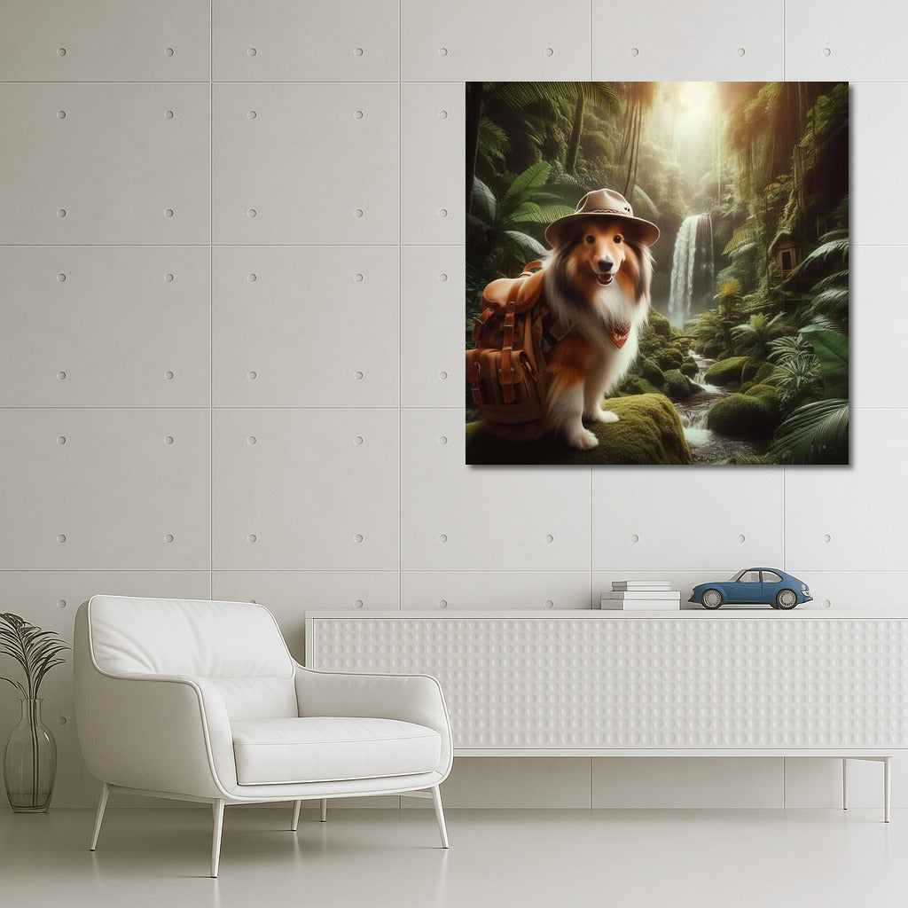 Sheltie Explorer: A Jungle Adventure for Nature Lovers