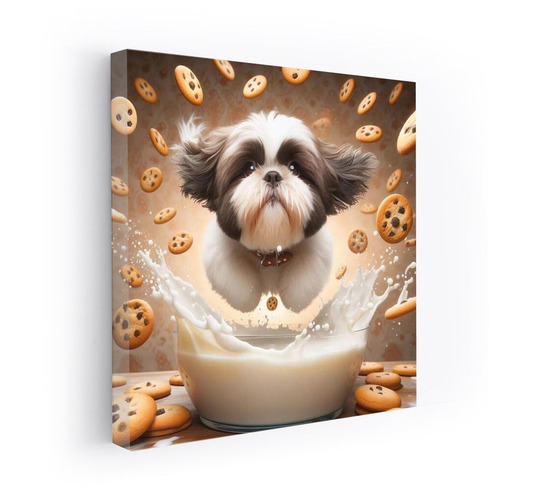 Shih Tzu in Milky Cookie Heaven