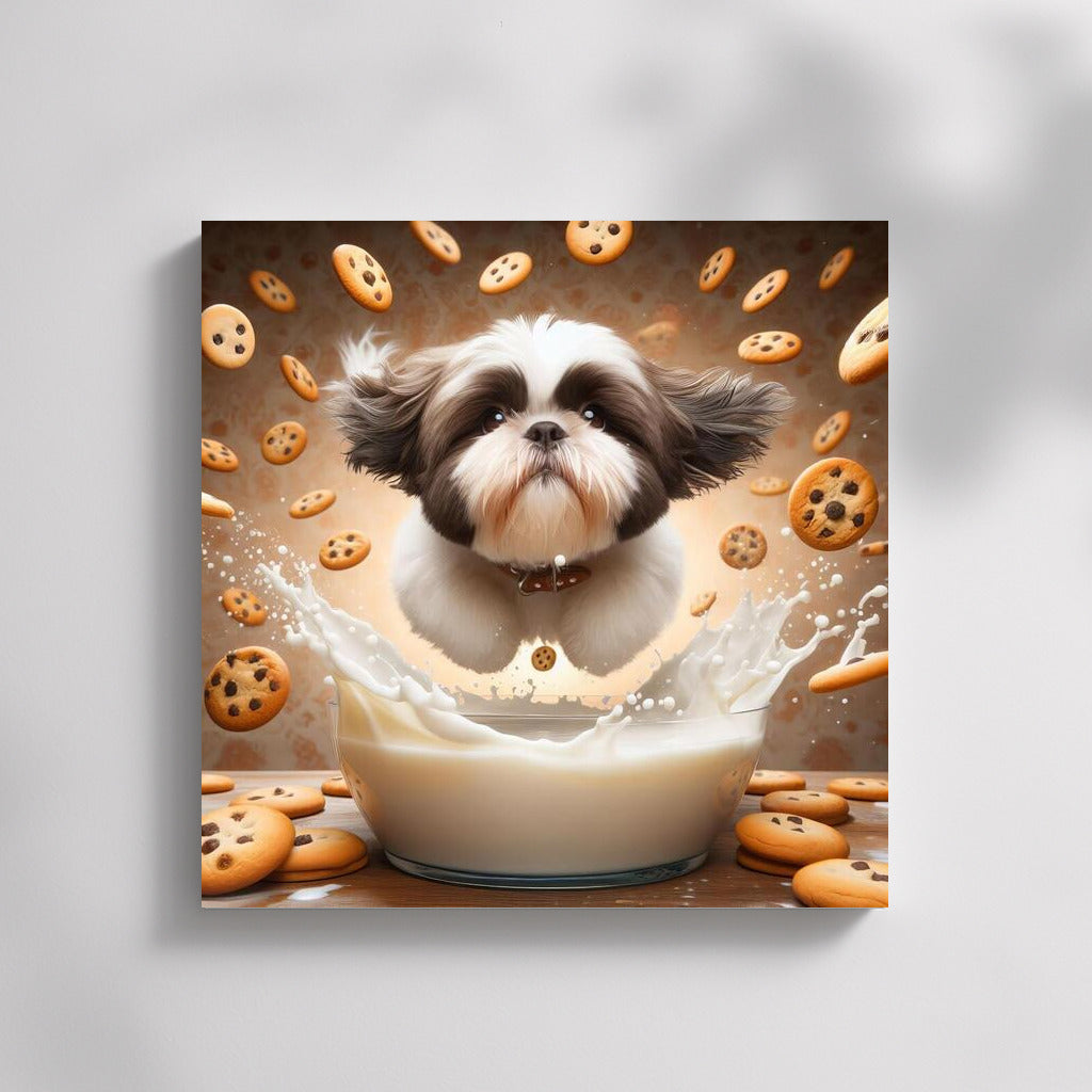 Shih Tzu in Milky Cookie Heaven