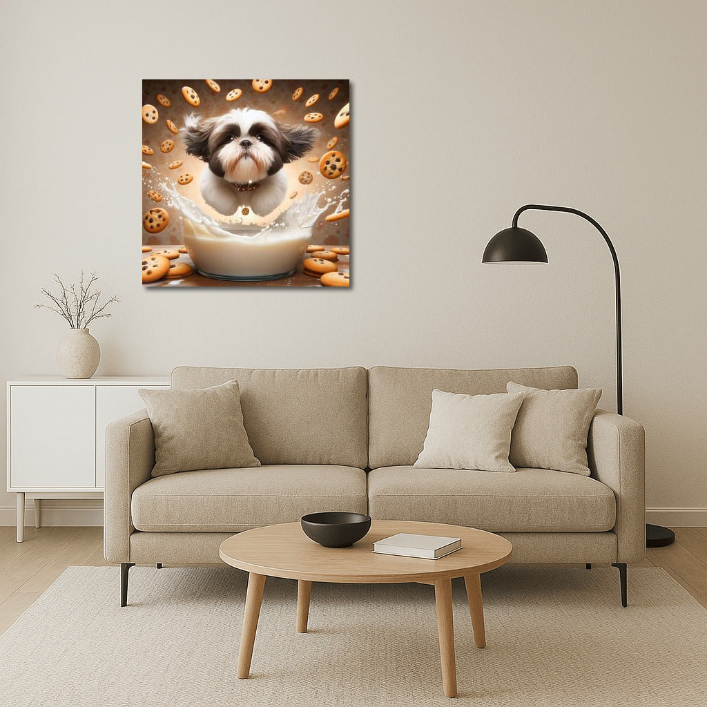 Shih Tzu in Milky Cookie Heaven
