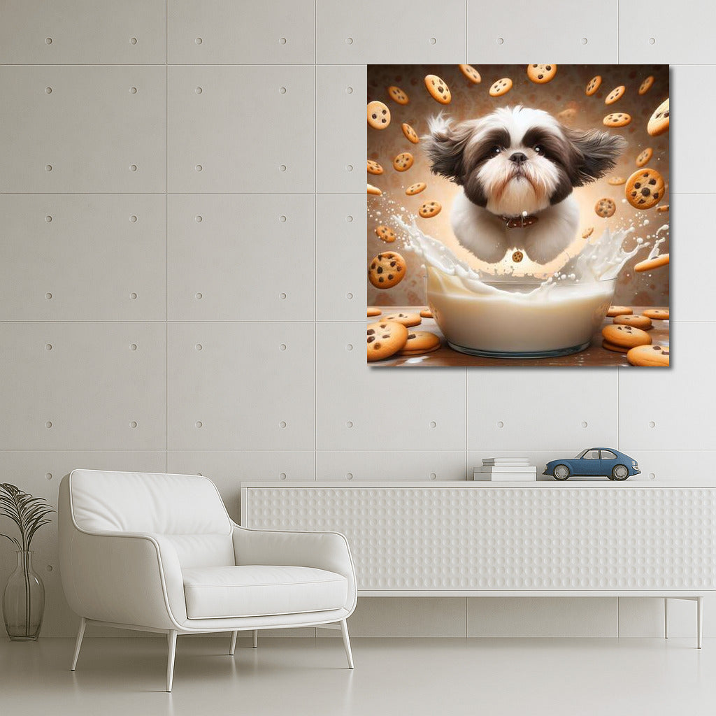 Shih Tzu in Milky Cookie Heaven