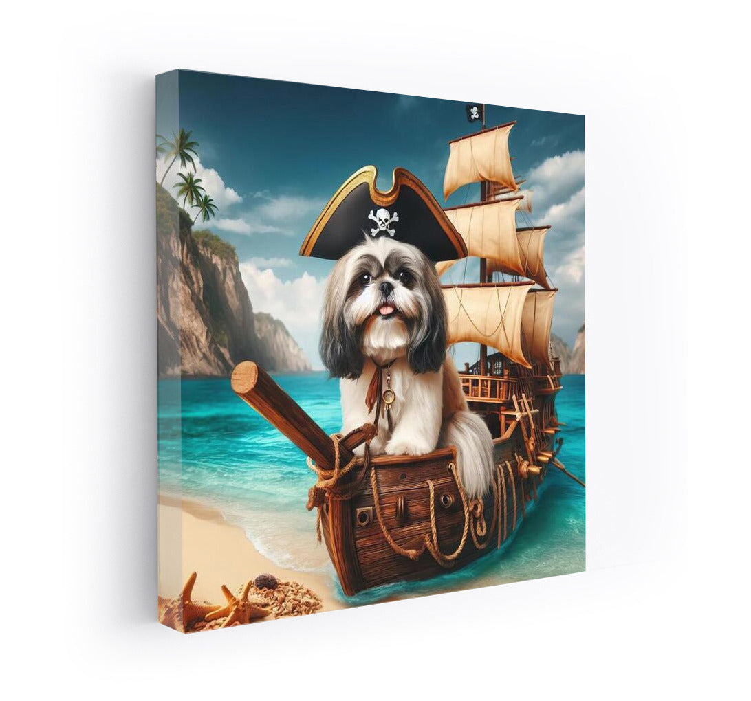 Shih Tzu Captain: Pirate Adventures at Treasure Island