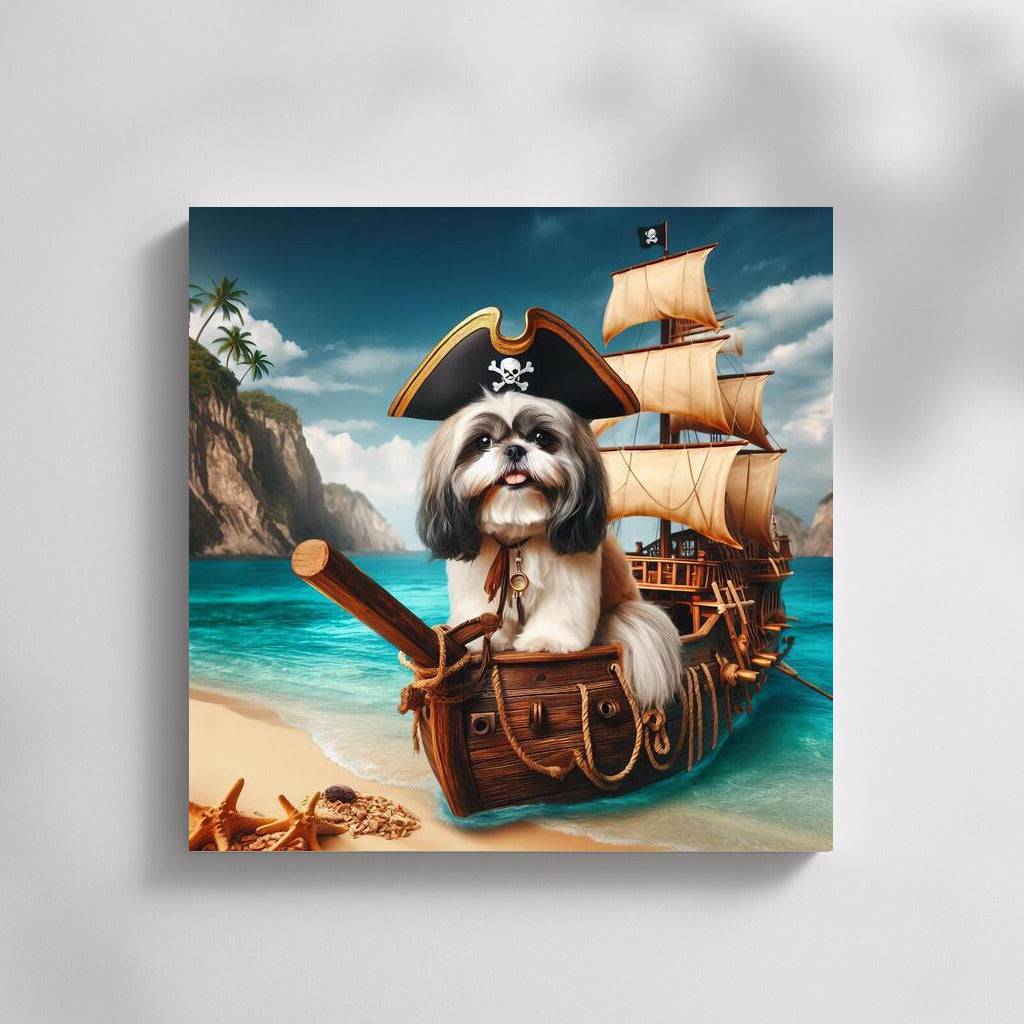 Shih Tzu Captain: Pirate Adventures at Treasure Island