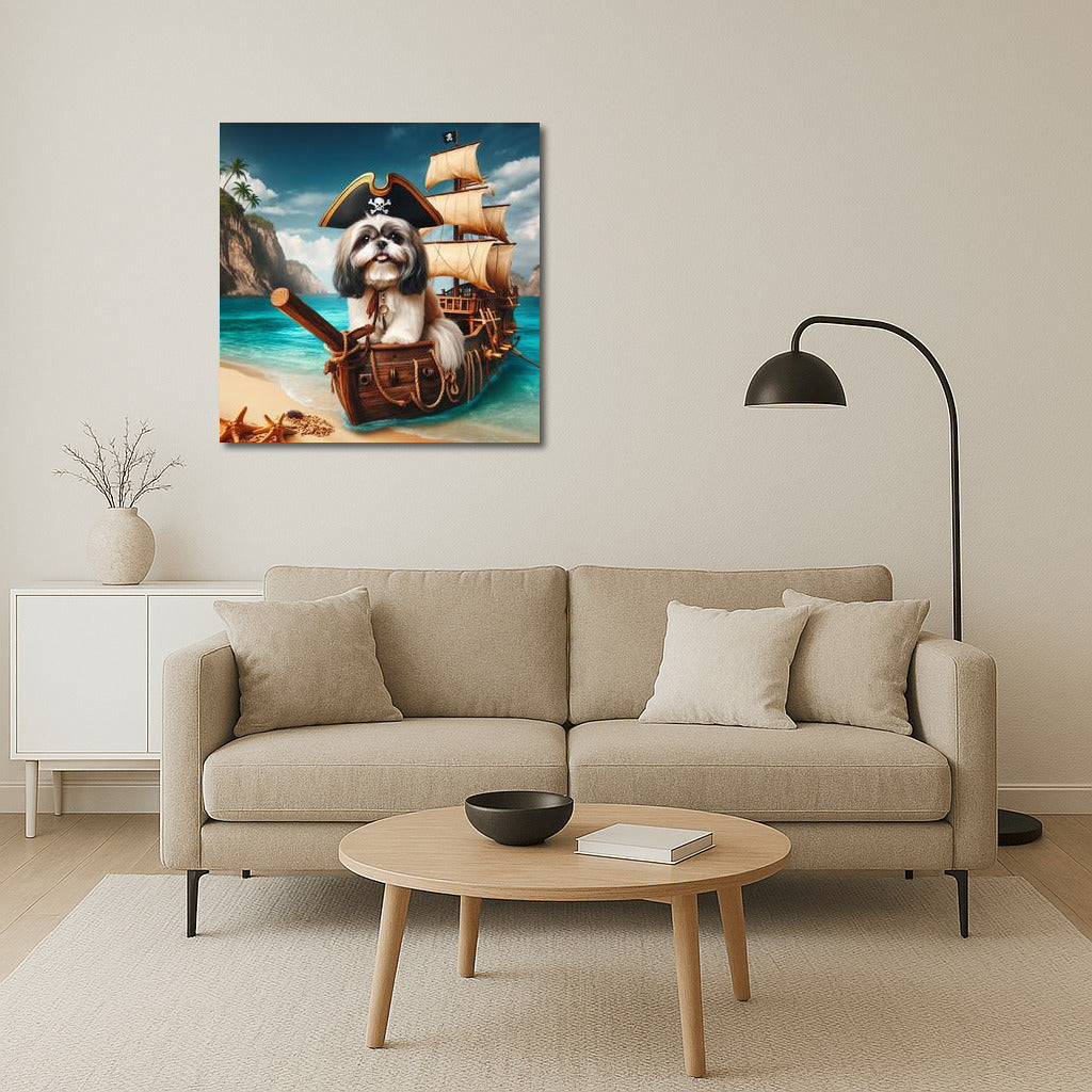 Shih Tzu Captain: Pirate Adventures at Treasure Island