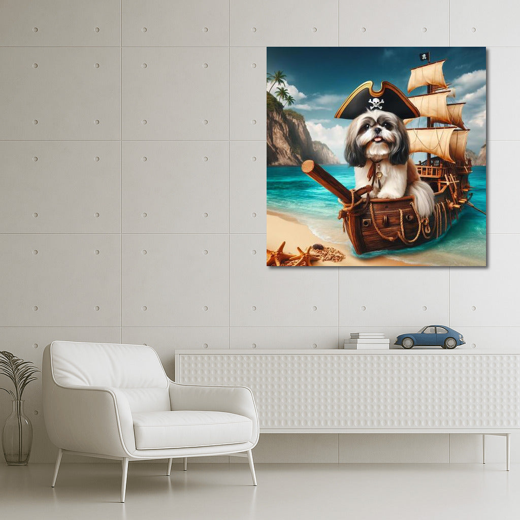 Shih Tzu Captain: Pirate Adventures at Treasure Island