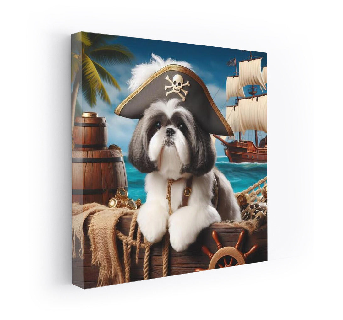 Shih Tzu Captain: Pirate Adventures at Treasure Island