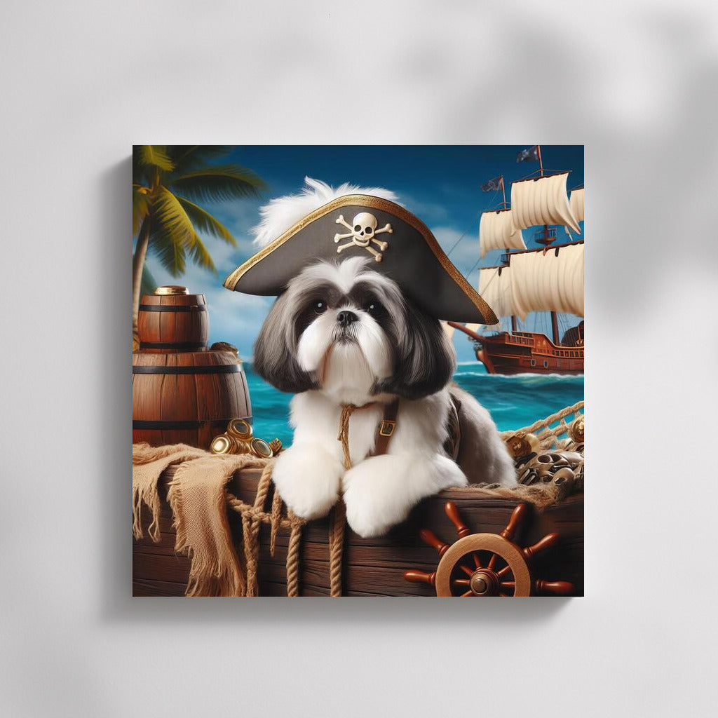 Shih Tzu Captain: Pirate Adventures at Treasure Island