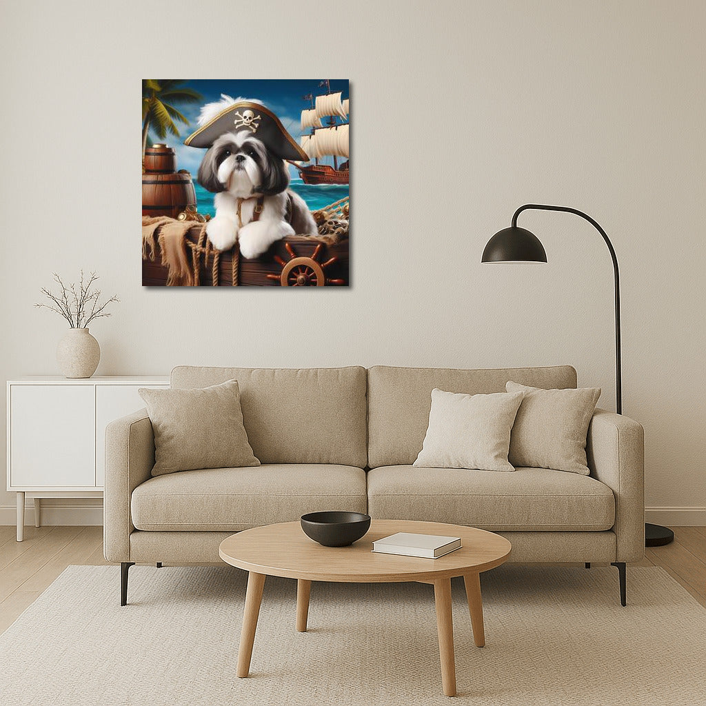 Shih Tzu Captain: Pirate Adventures at Treasure Island