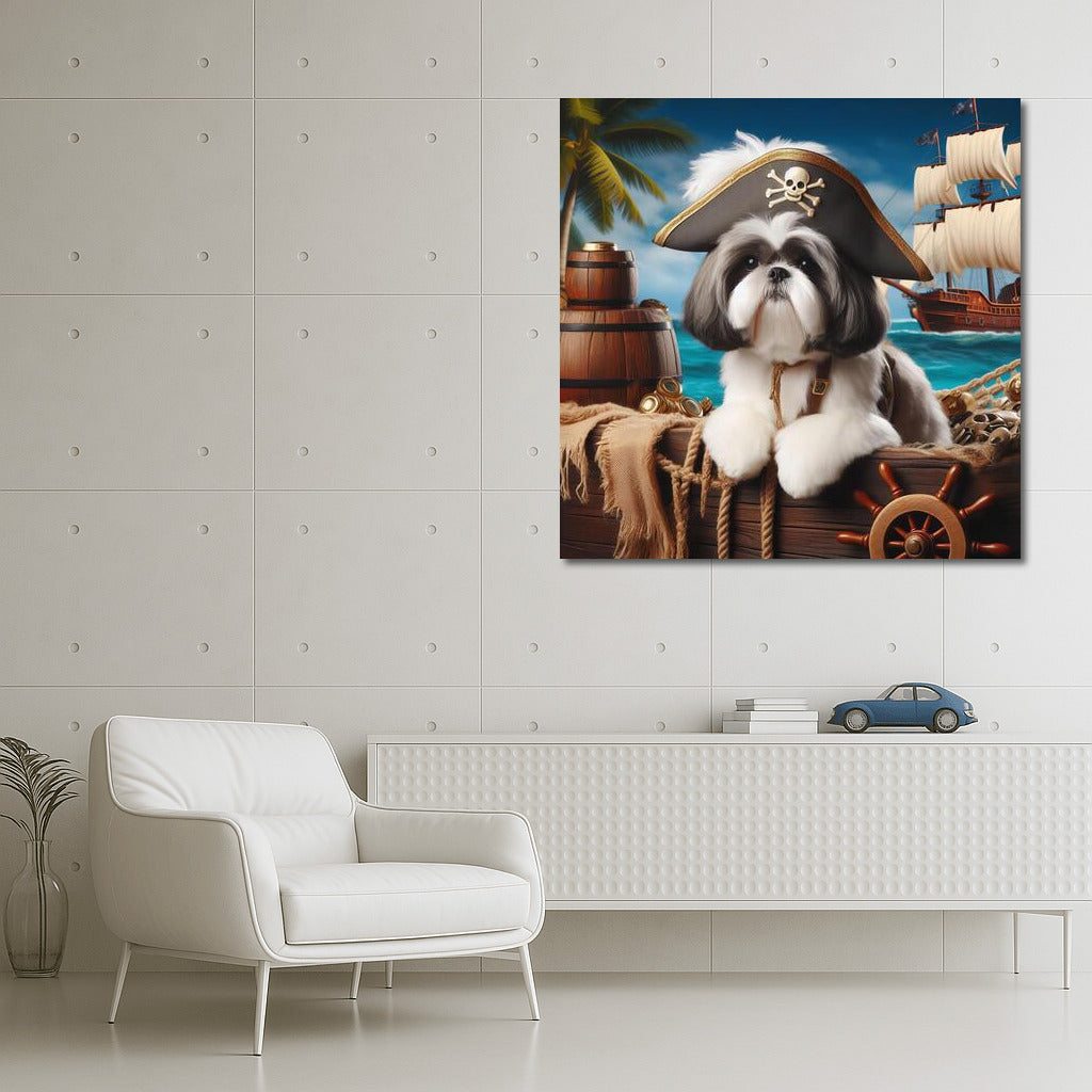 Shih Tzu Captain: Pirate Adventures at Treasure Island