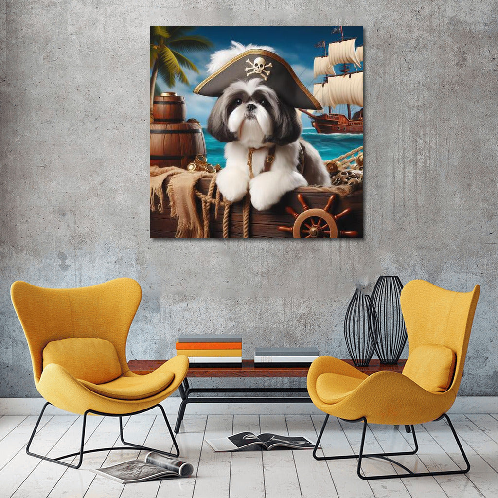 Shih Tzu Captain: Pirate Adventures at Treasure Island