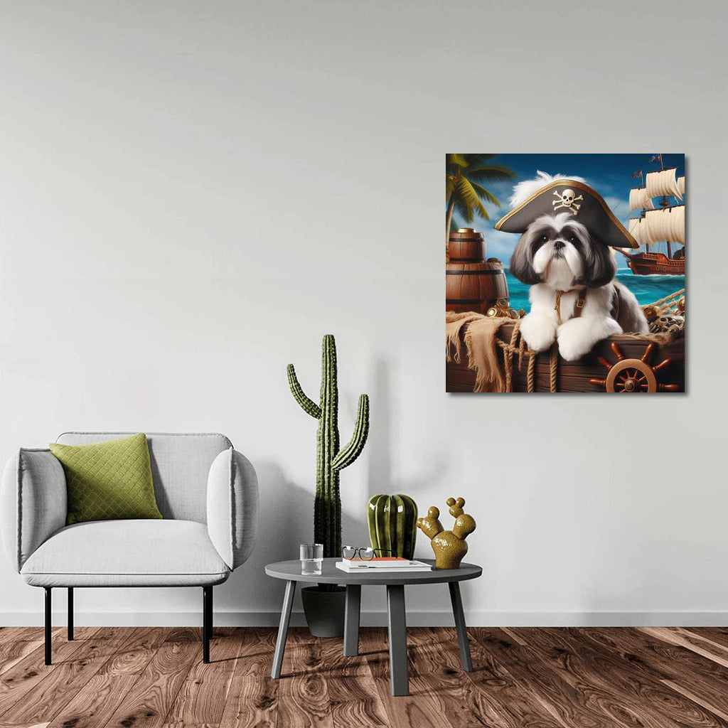 Shih Tzu Captain: Pirate Adventures at Treasure Island