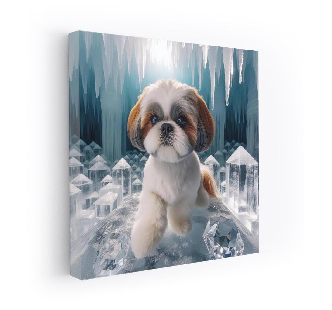 Shih Tzu in the Magic Ice Palace: Turning Ice into Jewels