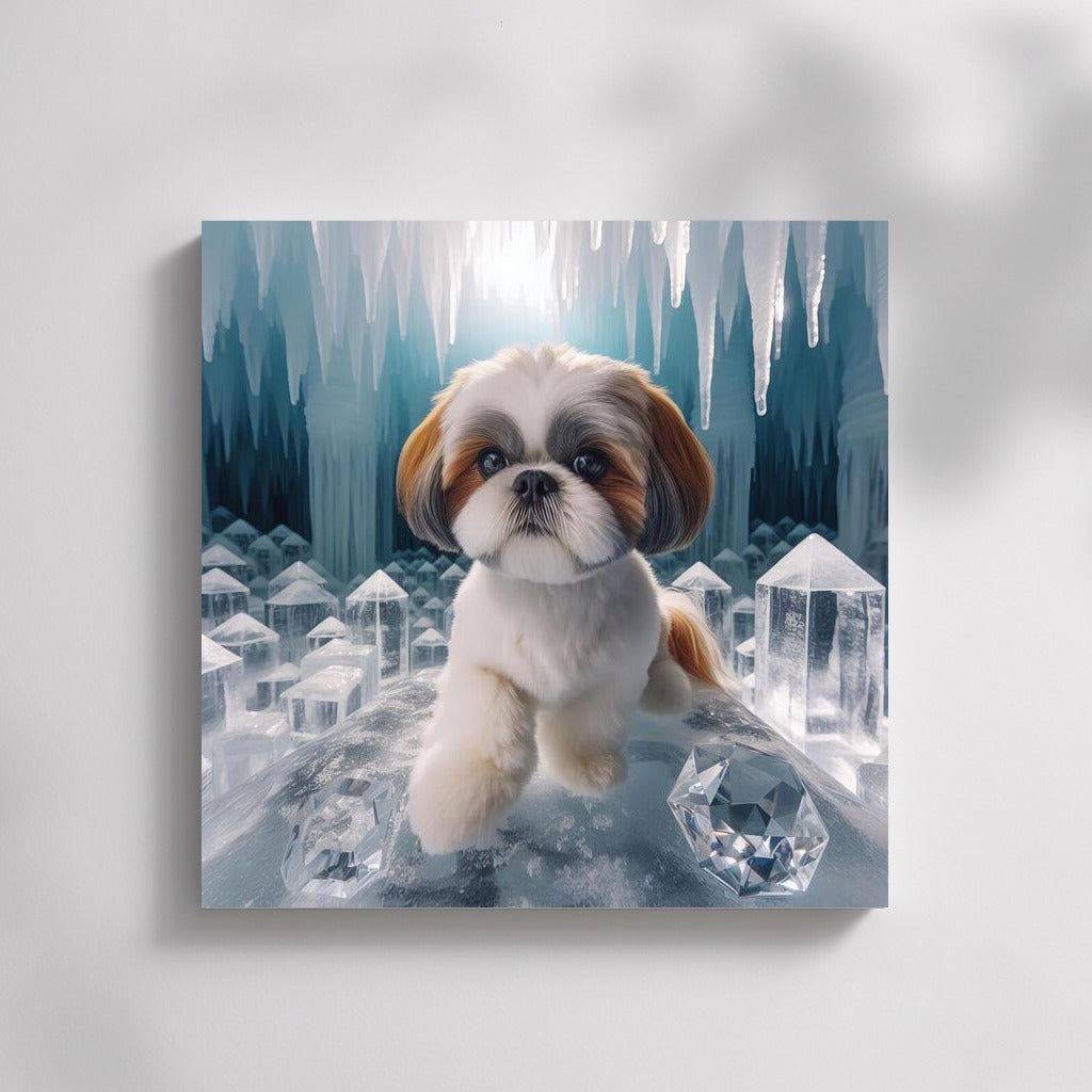 Shih Tzu in the Magic Ice Palace: Turning Ice into Jewels
