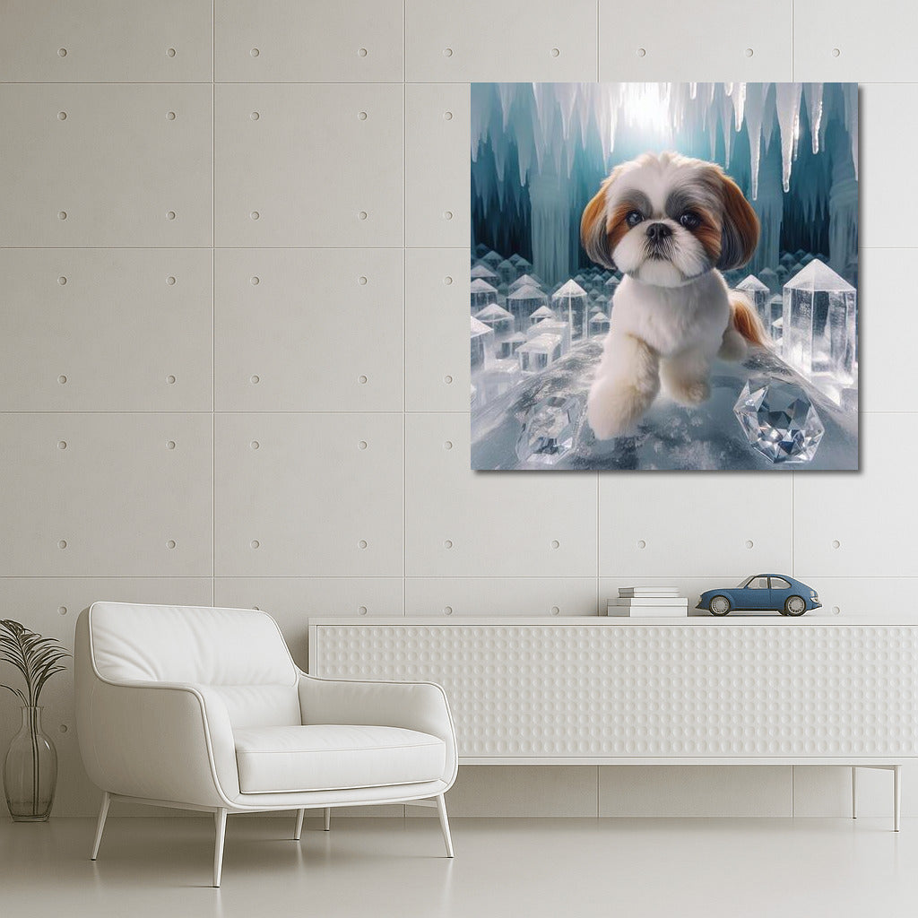 Shih Tzu in the Magic Ice Palace: Turning Ice into Jewels