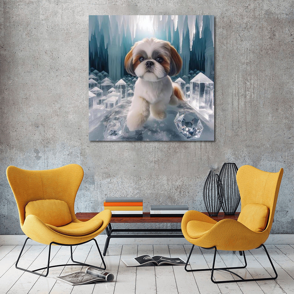 Shih Tzu in the Magic Ice Palace: Turning Ice into Jewels