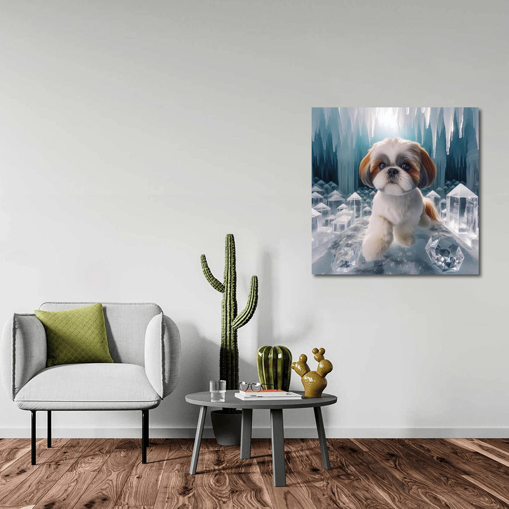Shih Tzu in the Magic Ice Palace: Turning Ice into Jewels