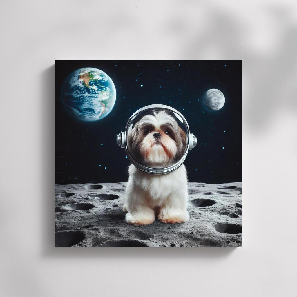 Shih Tzu on the Moon: A Space Adventure