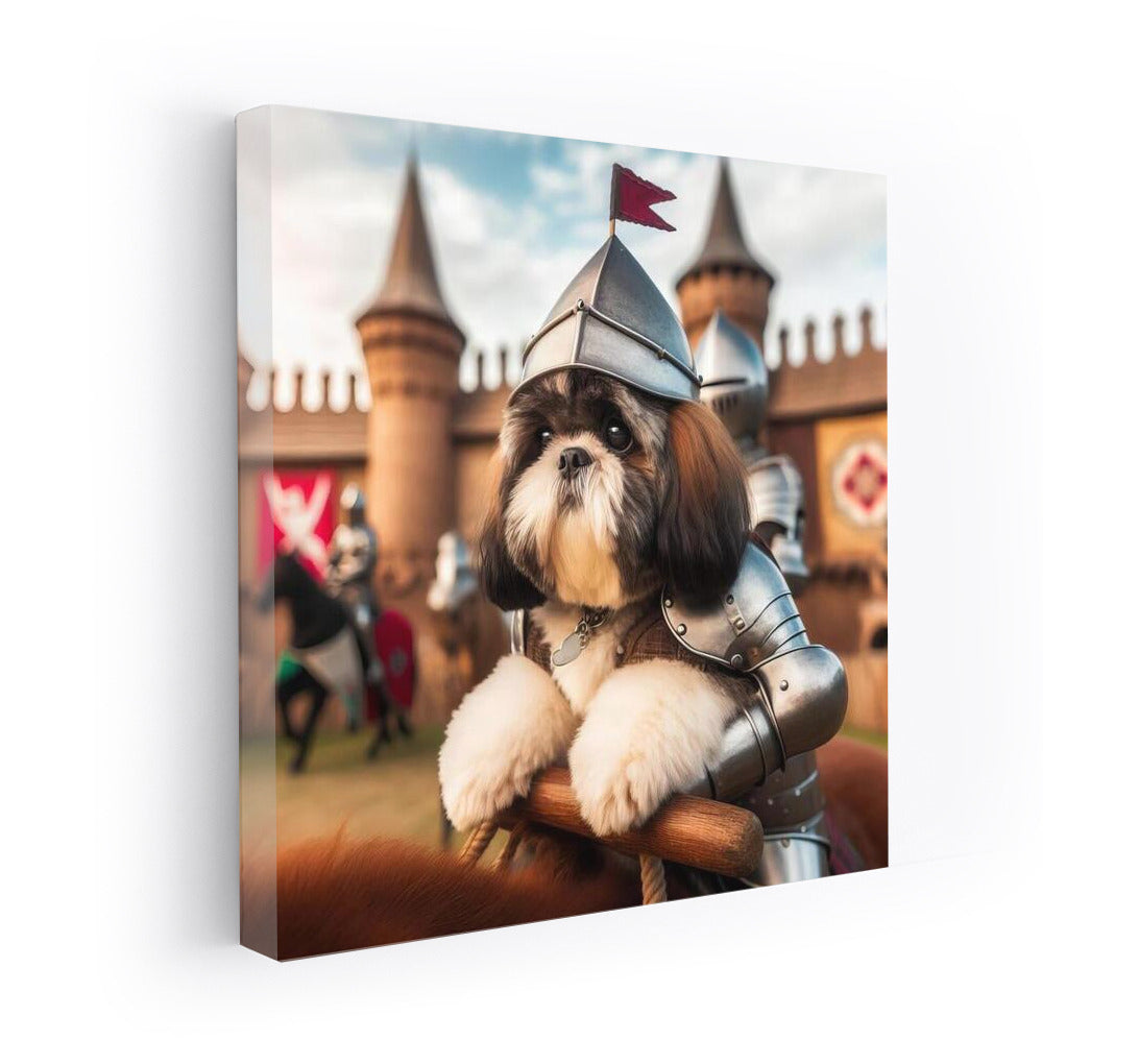 Shih Tzu Knight: Medieval Tournament Hero
