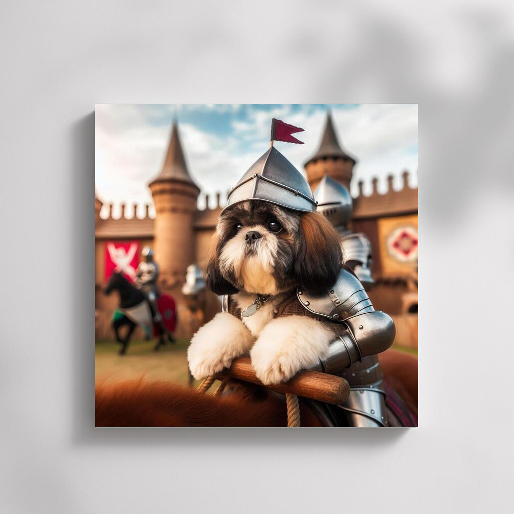 Shih Tzu Knight: Medieval Tournament Hero