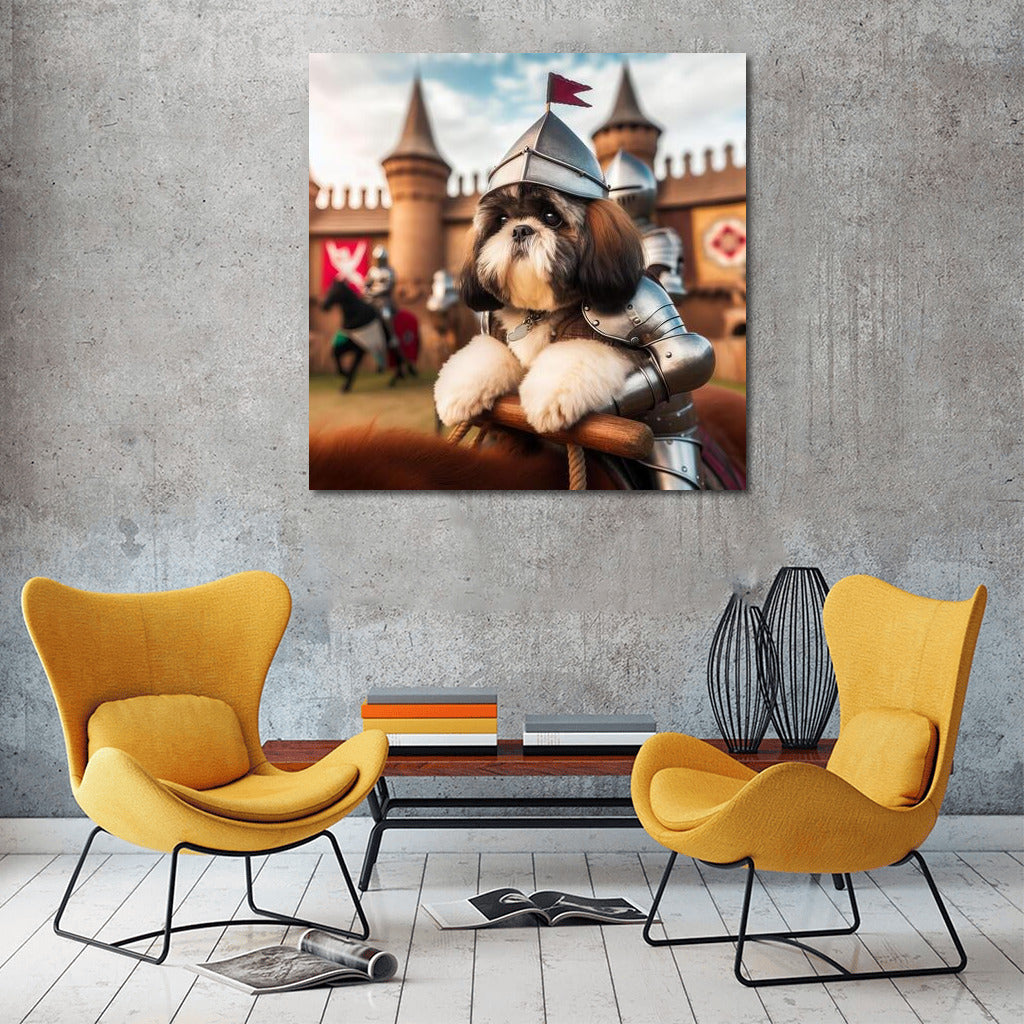 Shih Tzu Knight: Medieval Tournament Hero
