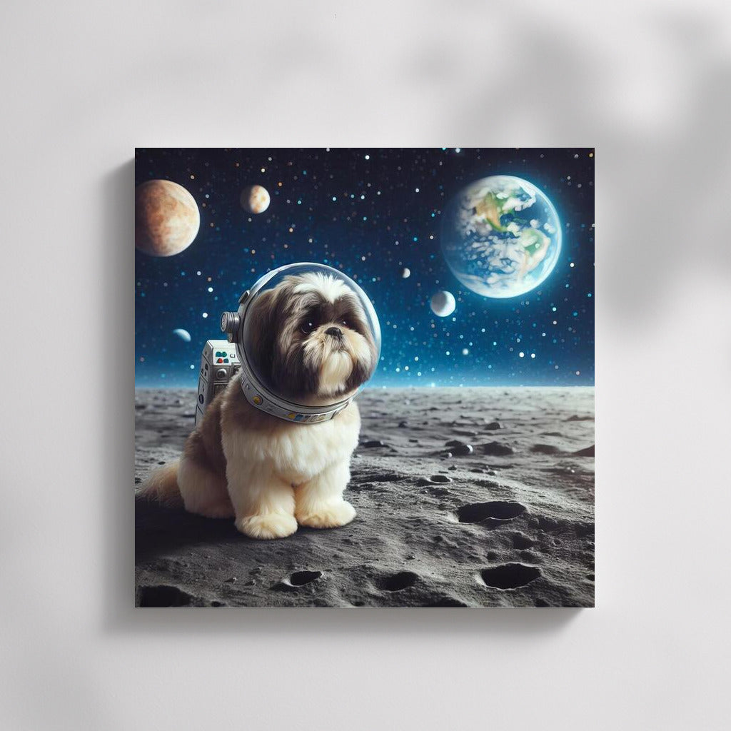 Moonlit Shih Tzu: Space Adventure