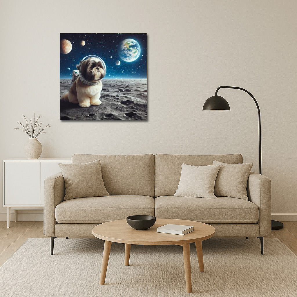 Moonlit Shih Tzu: Space Adventure