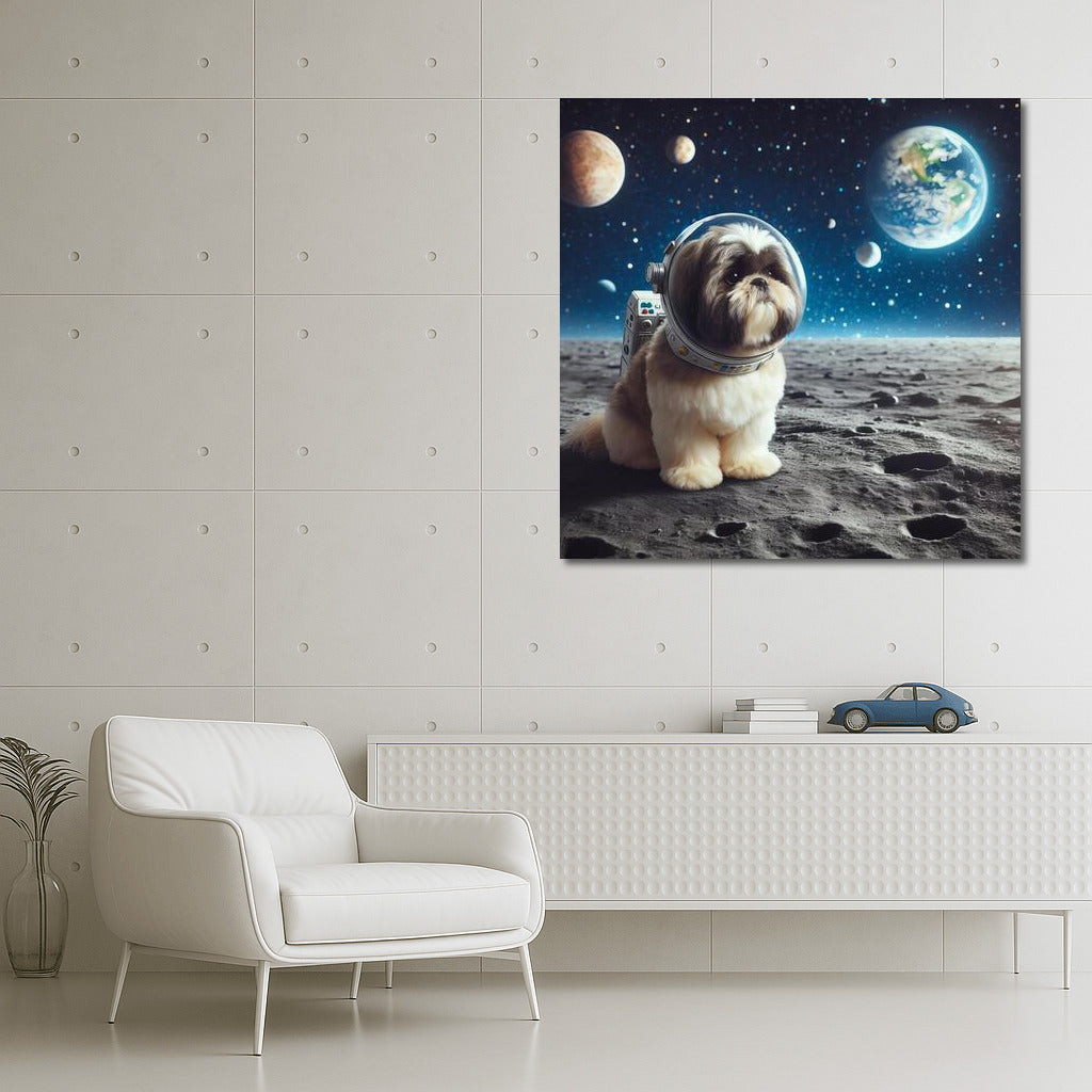 Moonlit Shih Tzu: Space Adventure