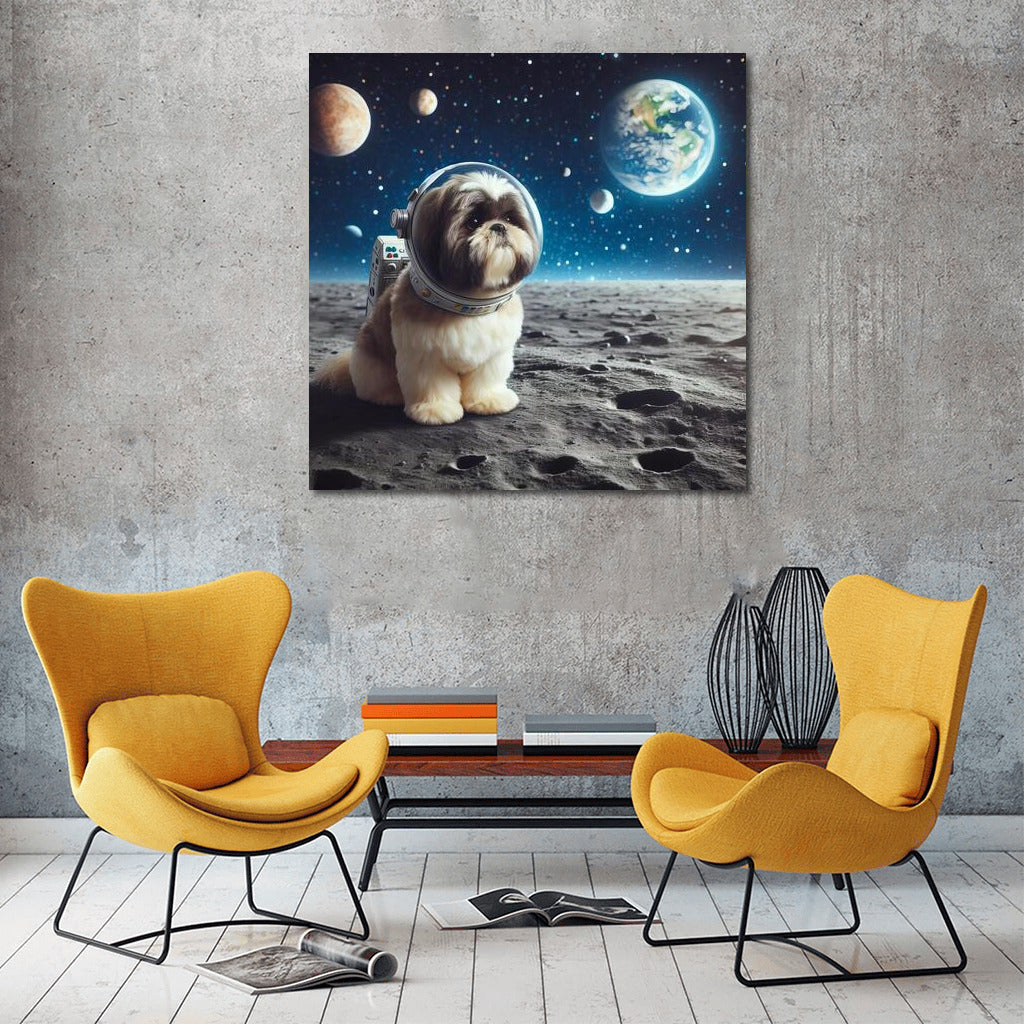 Moonlit Shih Tzu: Space Adventure