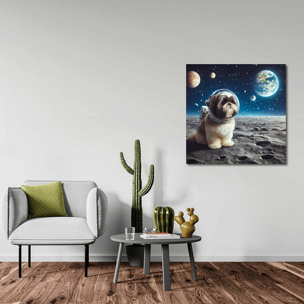 Moonlit Shih Tzu: Space Adventure