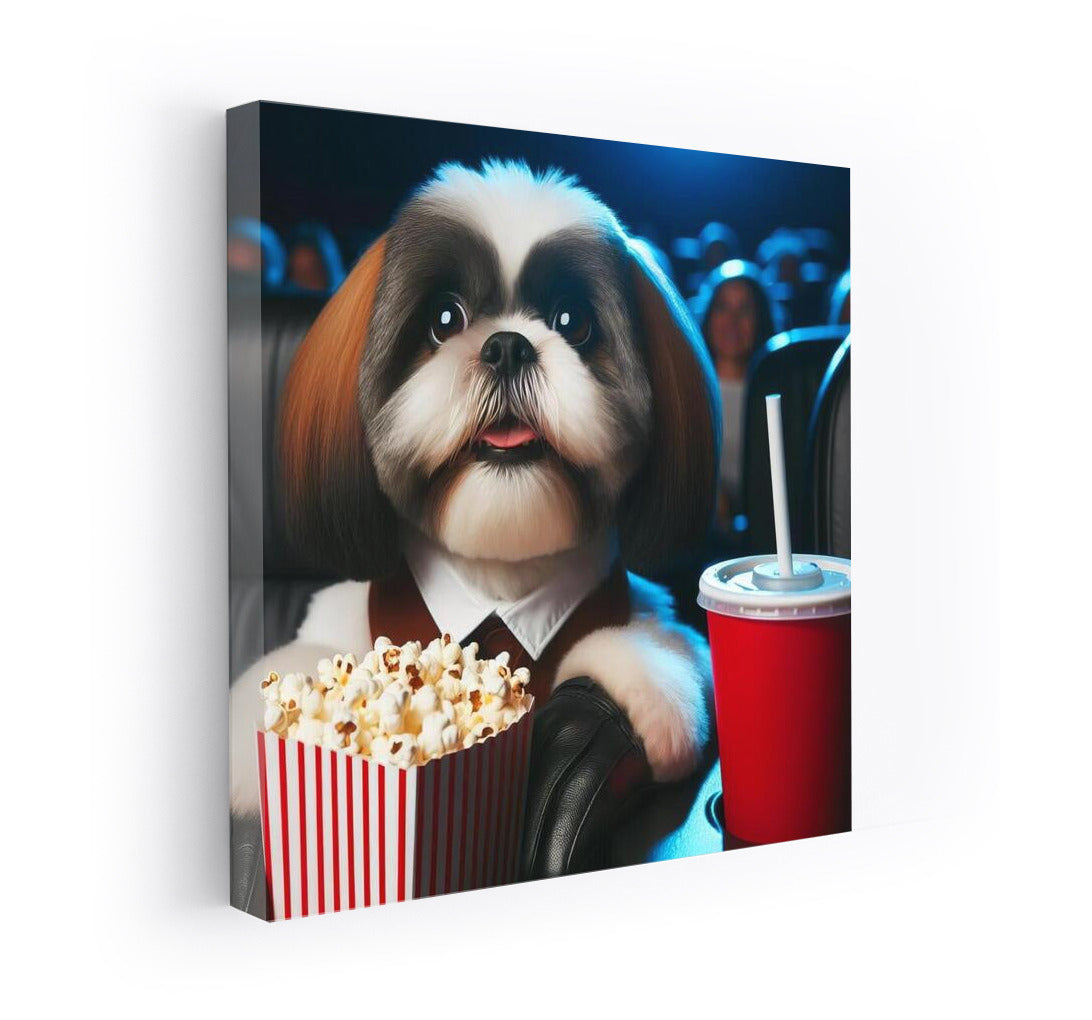 Shih Tzu in Cinema: Popcorn and Movies for Dog Gourmets