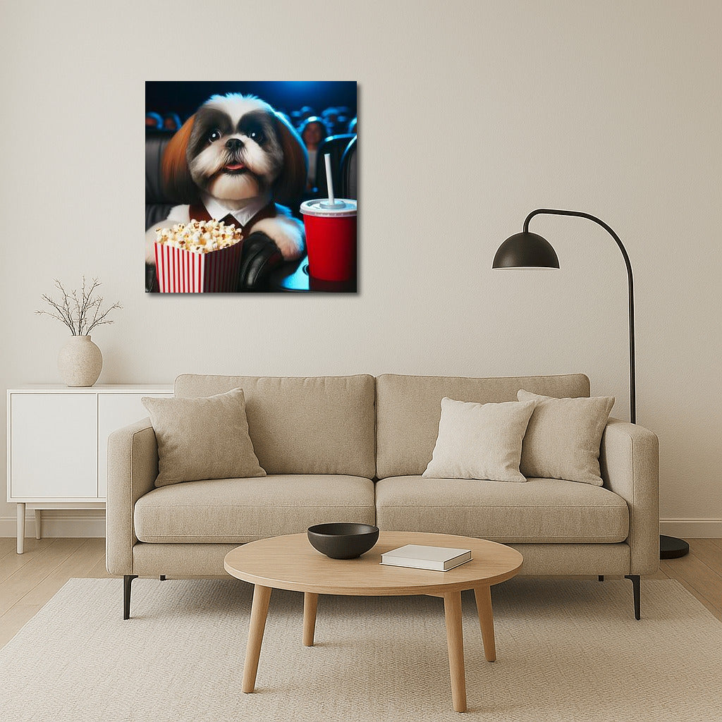 Shih Tzu in Cinema: Popcorn and Movies for Dog Gourmets