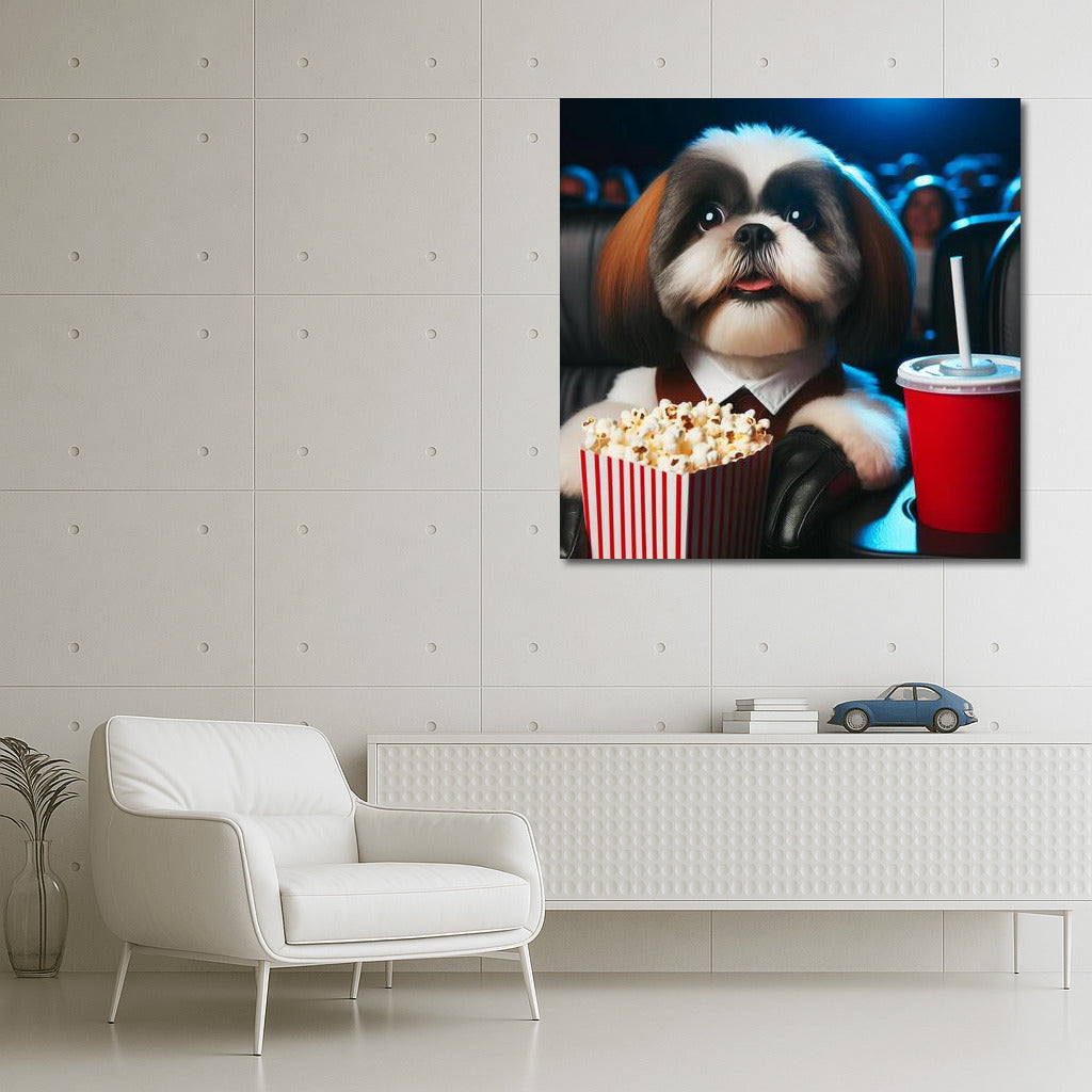 Shih Tzu in Cinema: Popcorn and Movies for Dog Gourmets