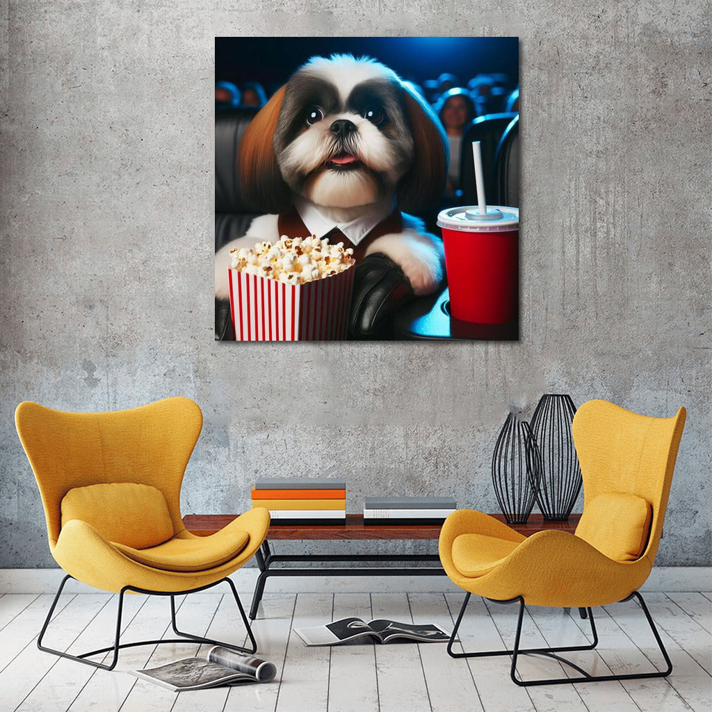 Shih Tzu in Cinema: Popcorn and Movies for Dog Gourmets