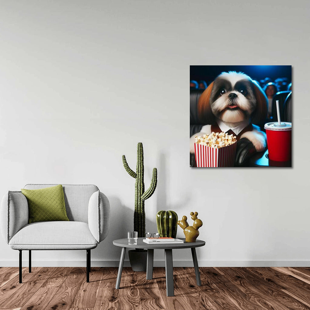 Shih Tzu in Cinema: Popcorn and Movies for Dog Gourmets