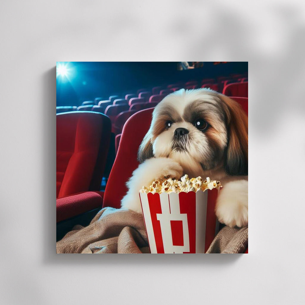 Shih Tzu in Cinema: Popcorn and Movies ??