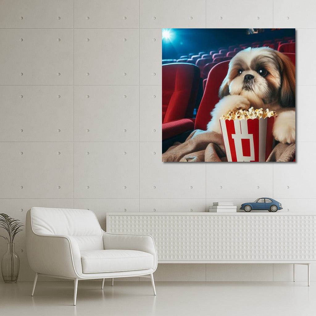 Shih Tzu in Cinema: Popcorn and Movies ??